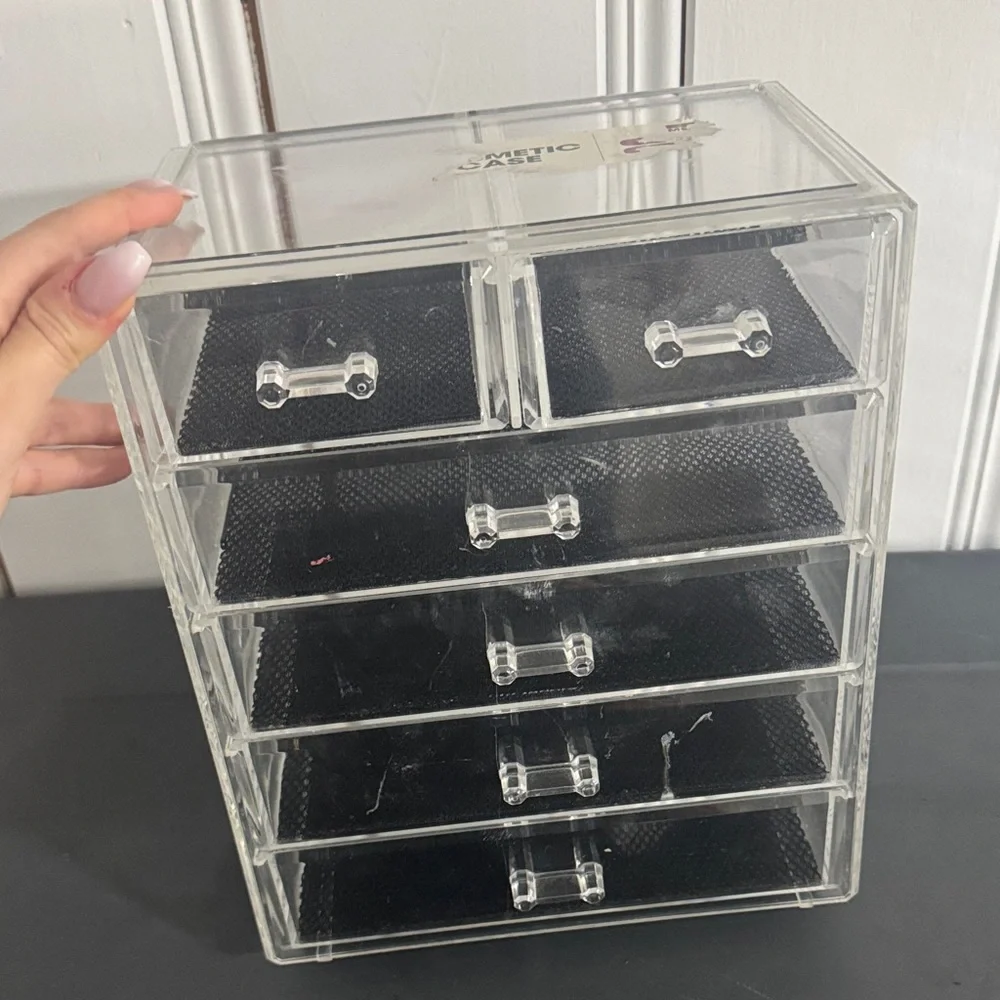 OAS Transparent Acrylic Makeup Organizer